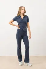 Antioch Smoke High Waist Spanish Style Women's Leggings