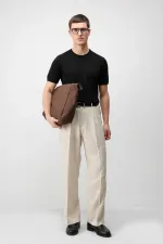 Antioch Siyah Comfort Slim Triko T-Shirt