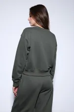 Antioch Khaki Basic Women's Sweatshirt