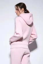 Antioch Pink Hooded Basic Women's Sweatshirt