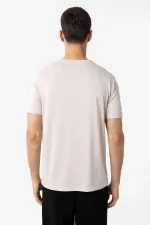 T-shirt homme Antioch Stone coupe classique en tissu technique modal
