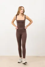 Leggings taille haute Antioch Coffee
