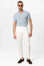 Antioch Bebe Mavi V Yaka Basic Erkek T-Shirt