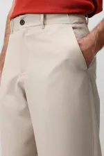 Antioch Bej Relaxed Fit Erkek Pantolon