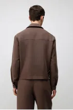 Antioch Coffee Relaxed Fit Spring Men's Jacket