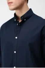 Antioch Lacivert Relax Fit Erkek Gömlek