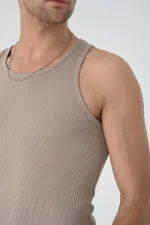 Antioch Bej Slim Fit Erkek Atlet