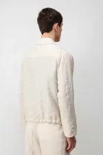 Veste d'été pour homme Antioch Stone en mélange de lyocell