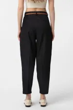 Antioch Siyah Pensli Kadın Pantolon