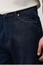 Antioch Navy Blue Baggy Fit Men's Jeans