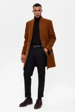 Antioch Tan Magnificent Collar Men's Coat
