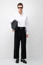 Antioch Beyaz Relax Fit Erkek Gömlek