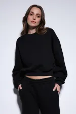 Antioch Black Basic Women's Sweatshirt