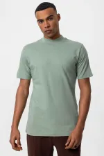 T-shirt basique Antioch Mint coupe ajustée