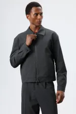 Antioch Füme Çizgili Mevsimlik Erkek Mont