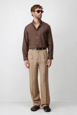 Antioch Kahve Relax Fit Erkek Gömlek