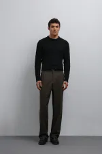 Antioch Black Textured Knit Men's Sweater