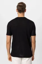 Antioch Siyah V Yaka Basic Erkek T-Shirt