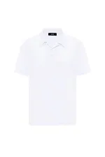 T-shirt polo blanc Antioch coupe classique pour homme