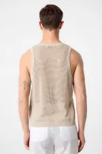 Débardeur homme Antioch en maille écru