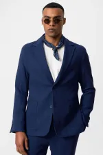 Antioch Lacivert Astarsız Torba Cepli Erkek Blazer Ceket Antioch Lacivert Astarsız Torba Cepli Erkek Blazer Ceket