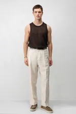 Débardeur homme en maille Antioch Coffee