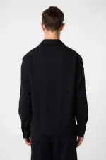 Antioch Black Textured Men's Shirt