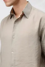 Antioch Vizon Modal Karışımlı Relax Fit Erkek Gömlek