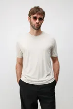 T-shirt texturé premium Antioch Stone pour homme