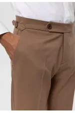 Antioch Koyu Vizon Yüksek Bel Regular Fit Erkek Pantolon