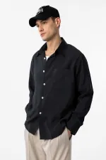 Antioch Siyah İşlemeli Erkek Şapka