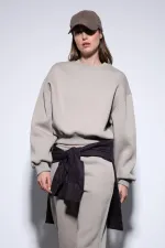 Antioch Light Mink Basic Women's Sweatshirt