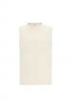 Antioch Ecru Textured Men's Tank Top