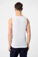Débardeur blanc basique pour homme Antioch