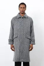 Antioch Antrasit Suni Kürk Erkek Kaban