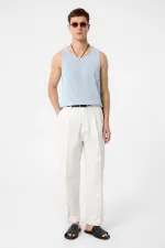 Débardeur basique bleu pour garçon Antioch Bebe