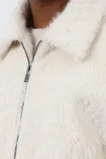 Antioch Ekru Yumuşak Dokulu Erkek Mont