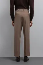 Pantalon Antioch beige à coupe fuselée pour homme