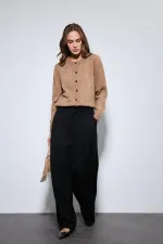 Gilet Antioch Beige à texture douce