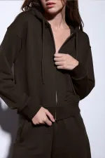 Ensemble de survêtement à capuche Antioch Coffee