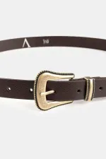 Antioch Coffee Men's Leather Belt