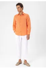 Chemise à manches longues Antioch Salmon pour homme