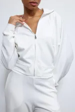 Ensemble de survêtement rayé à jambes larges Antioch Off-White