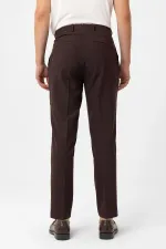 Antioch Coffee Slim Fit Comfort Men's Trousers