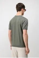 Antioch Haki Comfort Slim Triko T-Shirt