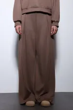 Antioch Bej Geniş Paça Relaxed Kadın Takım