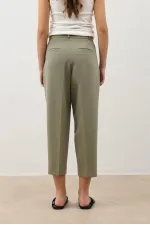 Antioch Khaki Women's Trousers with Pens