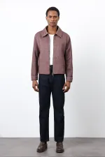 Veste homme Antioch bordeaux en laine mélangée