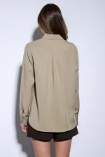 Chemise Antioch Khaki Premium pour femmes