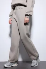 Antioch Light Mink Basic Adjustable Hem Women's Sweatpants